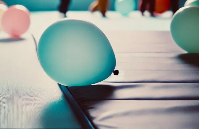 Foto Palloncino e Tatami Foto Palloncino e Tatami